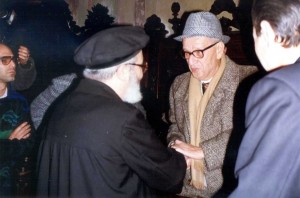 29.11.1988 con il Rabbino Viterbo