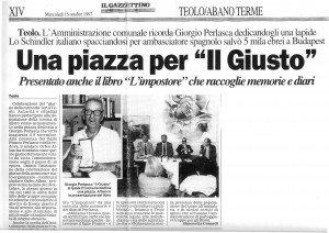 il gazzettino, 15 ottobre